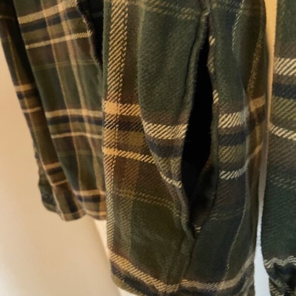 Orvis heavy flannel Shacket Size L - Picture 2 of 6